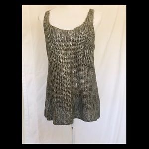 Silver tank top